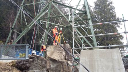 Aussergewöhnlicher Arbeitsplatz mit Aussicht Aussergewöhnlicher Arbeitsplatz mit Aussicht
