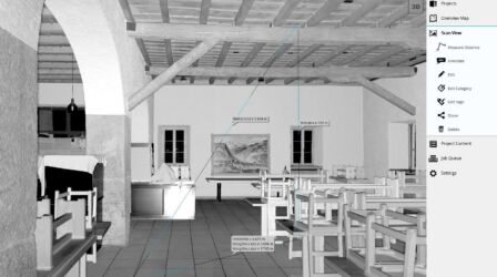 Raumdistanz messen (WebShare)