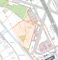 Gebiet Zone West Flughafen Zürich